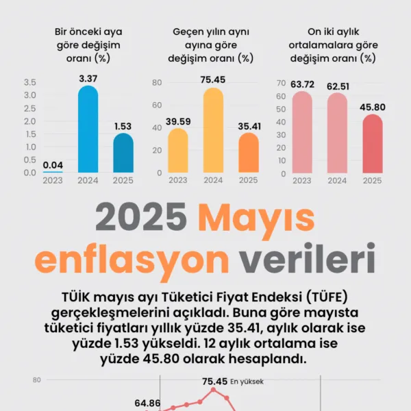 2025 Mayıs enflasyon verileri