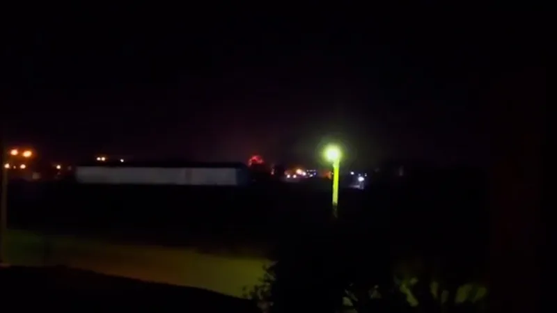 ABD'nin İsfahan Nükleer Tesisi'ne saldırısı kamerada