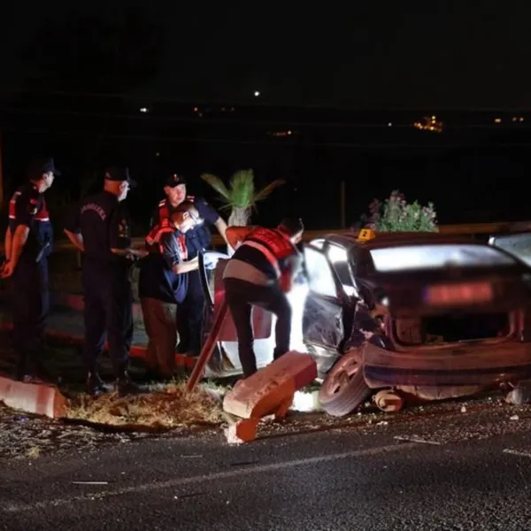 Aydın'da feci kaza: 2 ölü, 3 yaralı