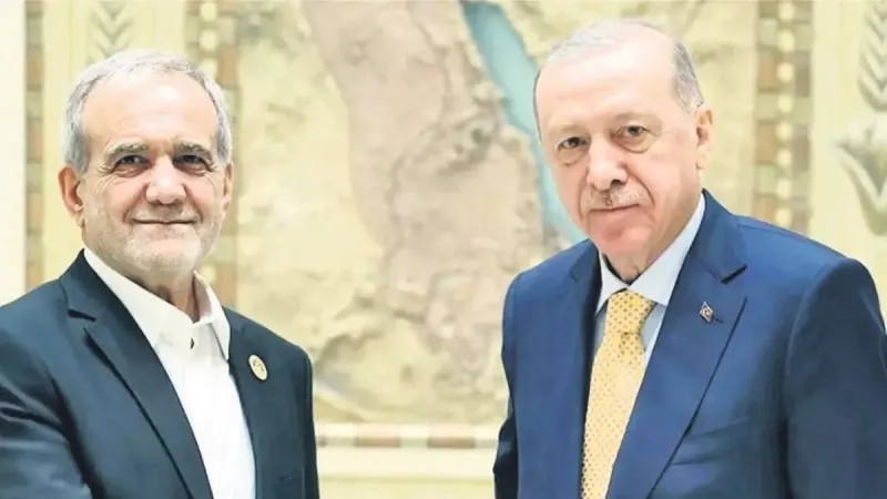 Erdoğan'dan Kritik İran Hamlesi! Pezeşkiyan ile Neler Konuşuldu?