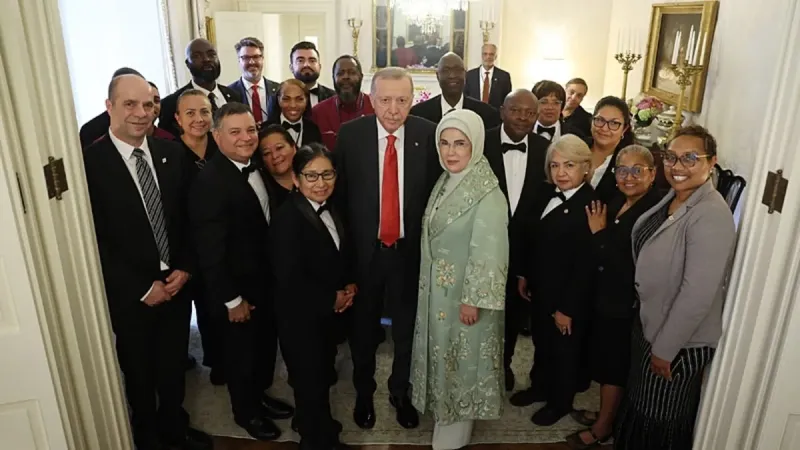 Erdoğan'dan ABD'de Sürpriz Ziyaret! Blair House'ta Neler Oldu?