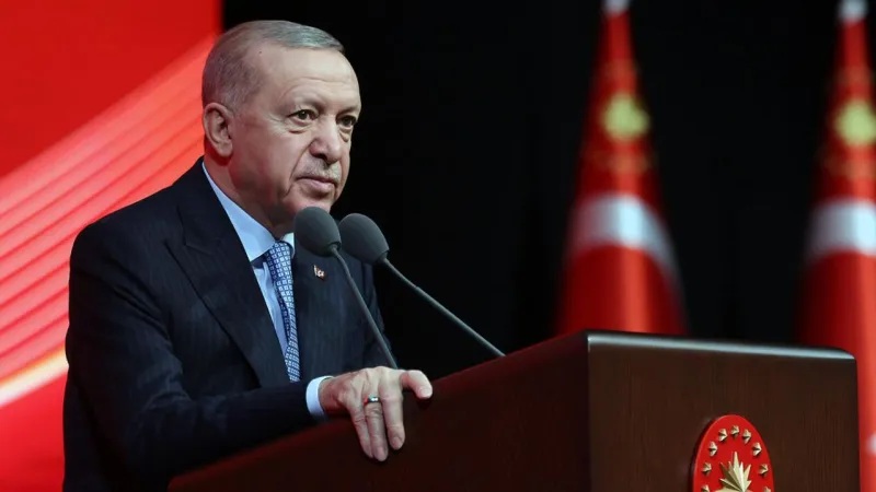 Cumhurbaşkanı Erdoğan konuşuyor