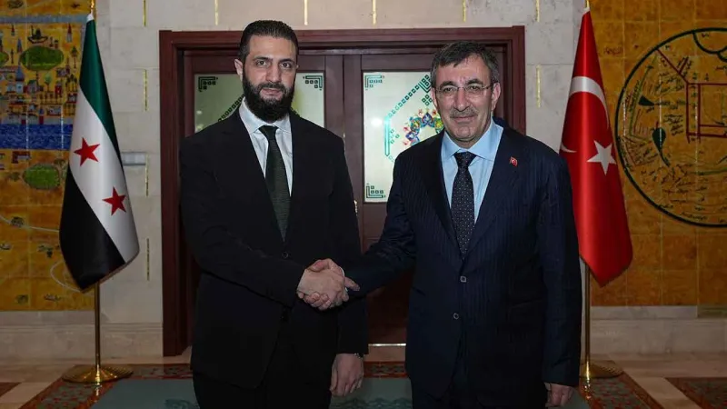 Yılmaz ve Şara'dan Kritik Ekonomi Zirvesi! Türkiye Suriye'ye Destek Verecek Mi?
