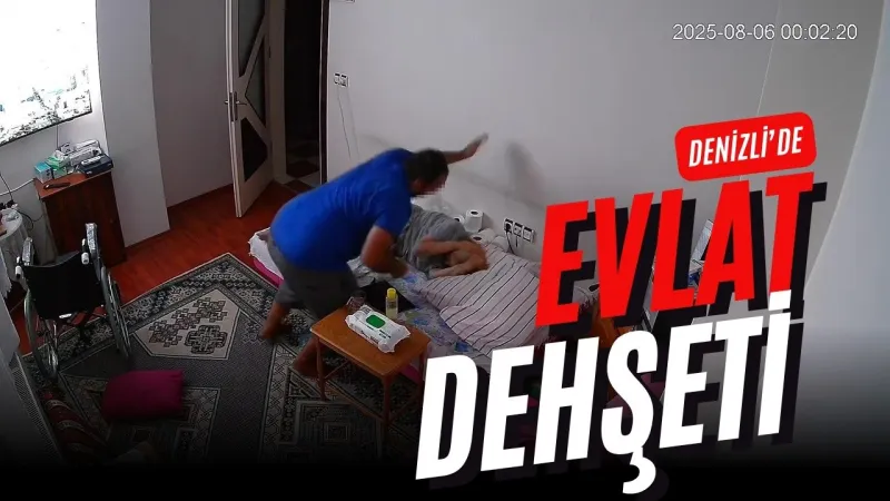 Denizli’de Kan Donduran Olay: Yatalak Annesini Saatlerce Darp Etti