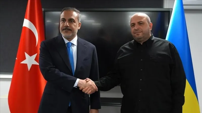 Fidan Ukrayna'da! Savunma Bakanı ile Görüştü, Neler Konuşuldu?
