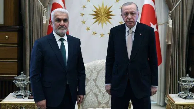 Erdoğan'a HÜDA PAR'lı Yapıcıoğlu'ndan ziyaret