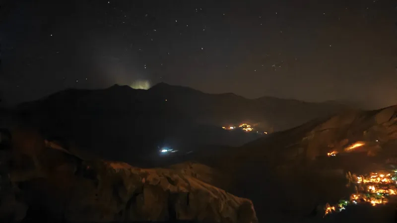 Erzurum Artvin Sınırında UFO Mu Görüldü? Gizemli Işık Olayı!