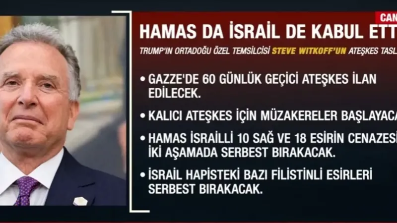 Gazze'de ateşkes sağlanacak mı? 13 maddelik ateşkes anlaşması A Haber'de!