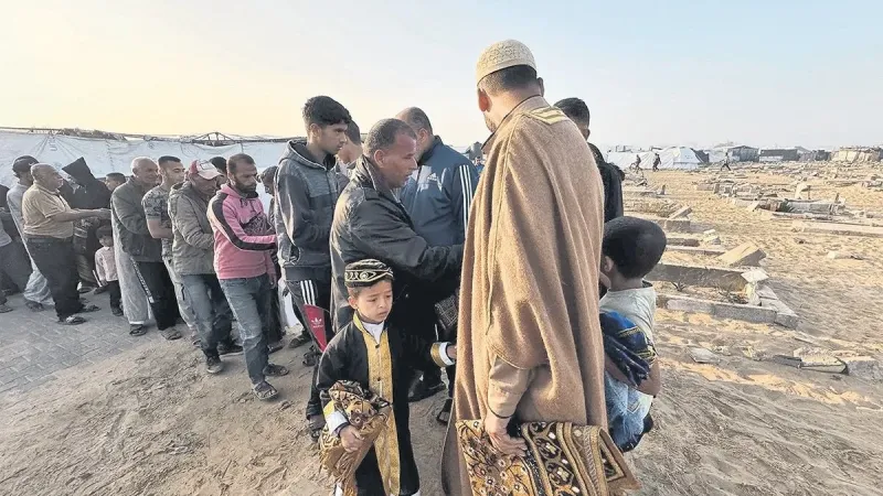 Gazze'de Bayram Acısı! İsrail'in Zulmü Bayramı Kana Buladı
