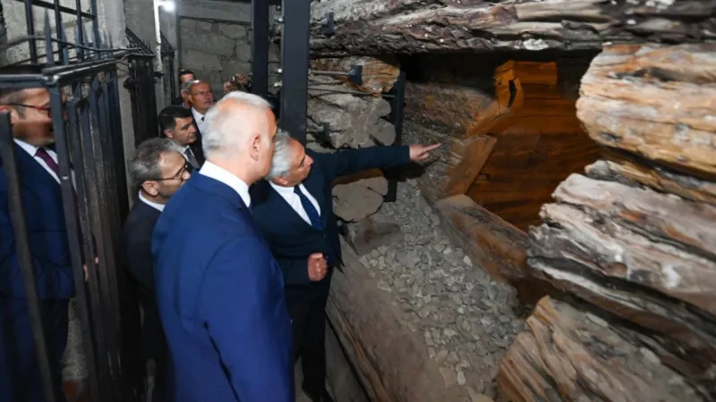 Gordion Antik Kenti'nde yeni bir mezar odası bulundu