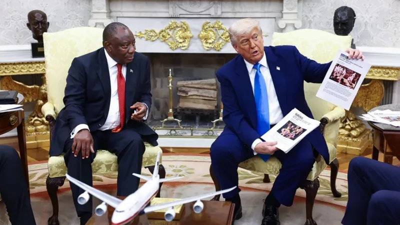 Trump'a Güney Afrika'dan Şok Yanıt: Soykırım İddiası Yalan!