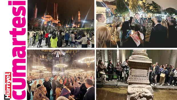 İstanbul'u Gece Keşfetmek: Ayasofya ve Yerebatan'da Gizemli Tur!