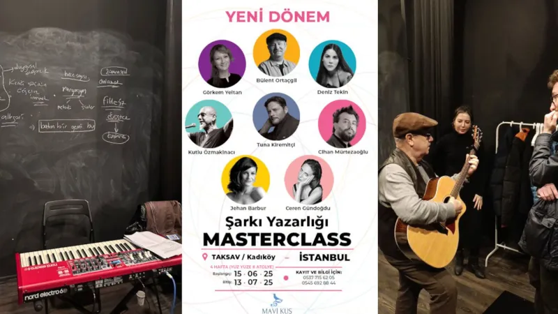 Jehan Barbur, Bülent Ortaçgil ve çok daha fazlası: Şarkı Yazarlığı MasterClass başlıyor