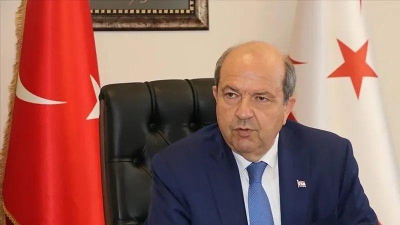 Ersin Tatar'dan Kıbrıs Çıkışı: Tek Çözüm İki Devlet!