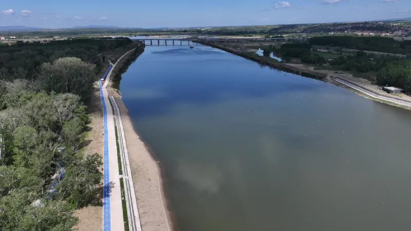Meriç Nehri ile bütünleşik Edirne Millet Bahçesi yarın açılıyor