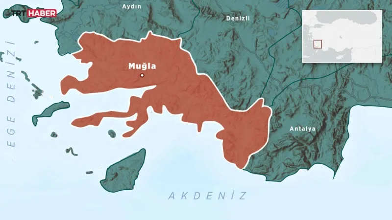 Muğla'da 4,1 büyüklüğünde deprem