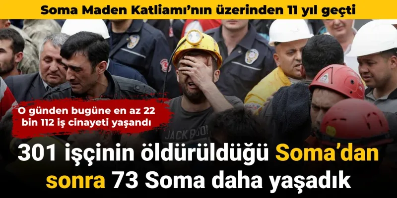 Soma Faciası Unutulmadı! 73 Kat Daha Acı Yaşandı