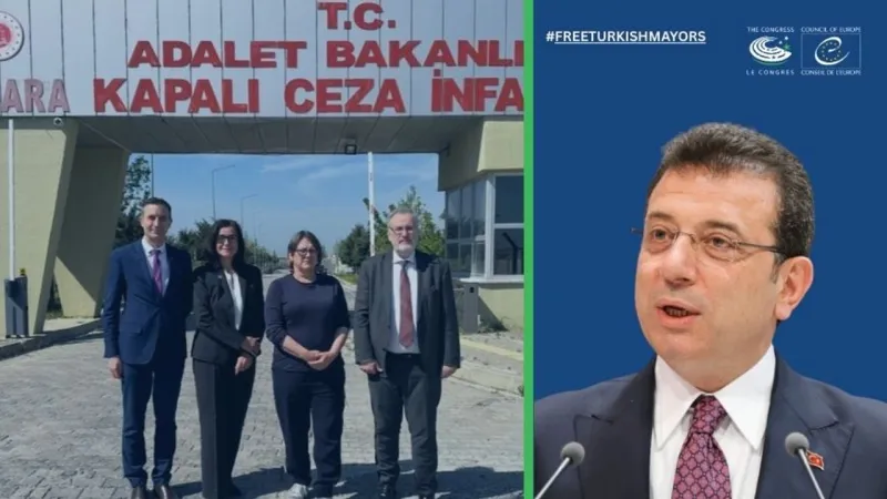 İmamoğlu'na Avrupa Konseyi'nden Sert Tepki! Şok Ziyaret ve Kritik Açıklama