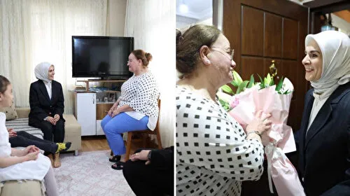 Bakan Göktaş'tan Kimsesiz Çocukların Annesi Nimet Gürel'e Ziyaret!