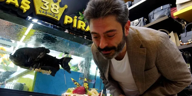 Piranasına Cağ Kebabı! Erzurum'da Şaşırtan Doğum Günü Kutlaması