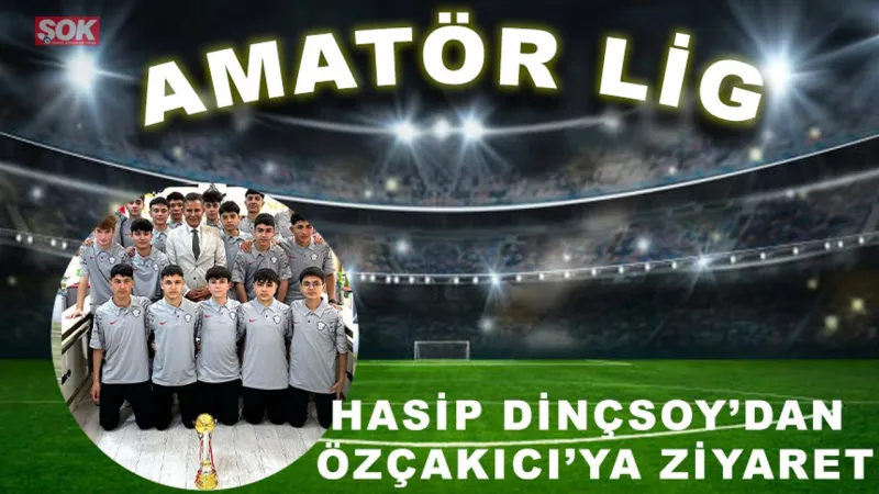 Hasip Dinçsoy'dan Kaymakam Özçakıcı'ya Sürpriz Ziyaret!