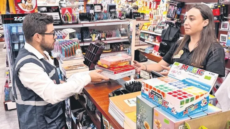 Okullar açılmadan önce kırtasiyecilere sıkı denetim