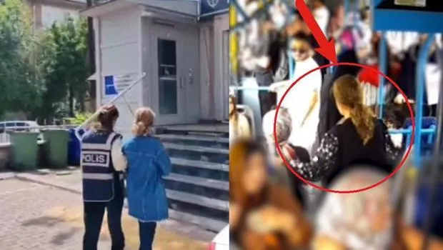 Otobüste Altın Şoku! Hırsızlık Anı Kamerada mı?