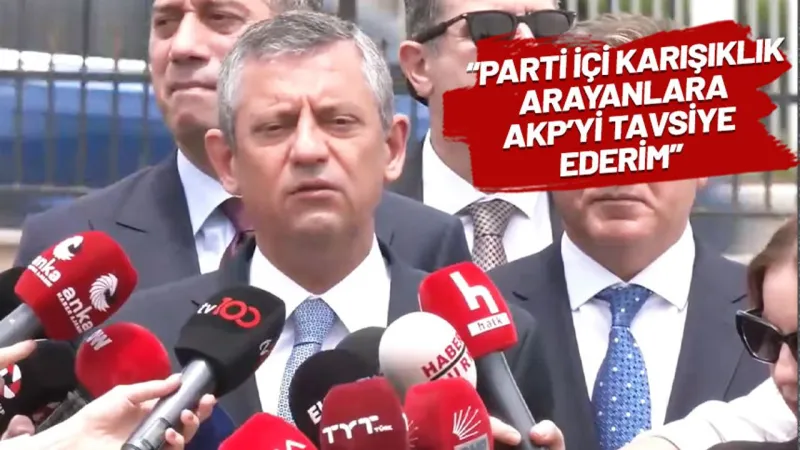 Özgür Özel: Tek başına gördüğü ahtapota kimse inanmıyor
