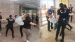 Samsun Adliyesi’nde duruşma çıkışı ortalık savaş alanına döndü
