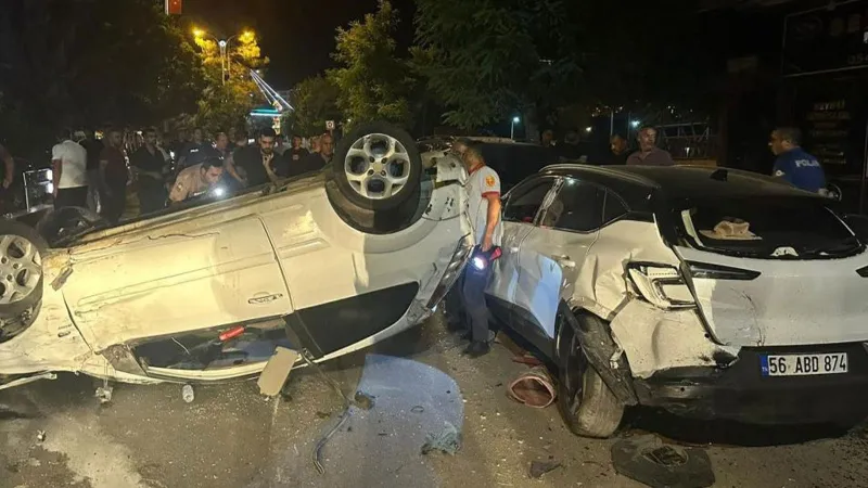 Siirt'te trafik kazası: 1'i ağır 5 yaralı