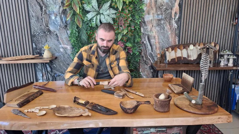 Trabzon'dan Dünyaya: Ahşap Oyma Sanatı İhraç Ediliyor!