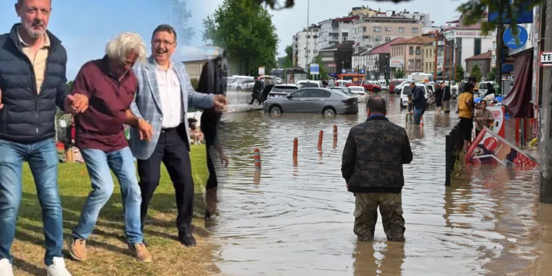 Trabzon Selde, Başkan Nerede? AKP'li Genç'in Hollanda Keyfi!
