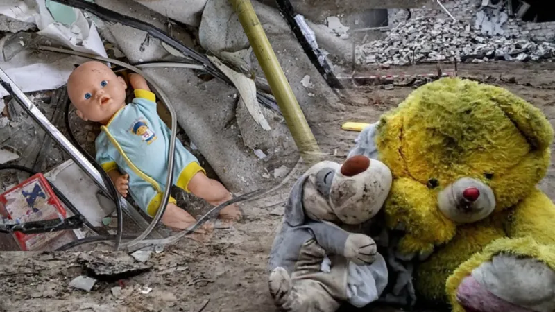 Ukrayna'da savaş nedeniyle 631 çocuk öldü!
