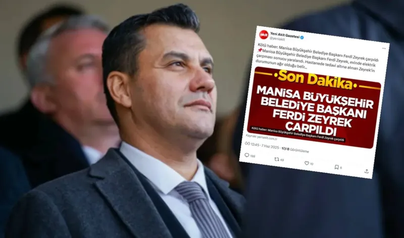 Yeni Akit'in elektrik akımına kapılan CHP'li Ferdi Zeyrek'le ilgili başlığı tepki çekti!