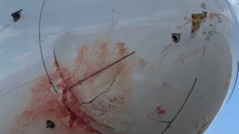Utah Jazz kafilesini taşıyan uçak, kuş sürüsüne çarptı